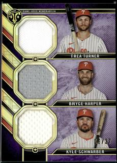 Trea Turner / Bryce Harper / Kyle Schwarber