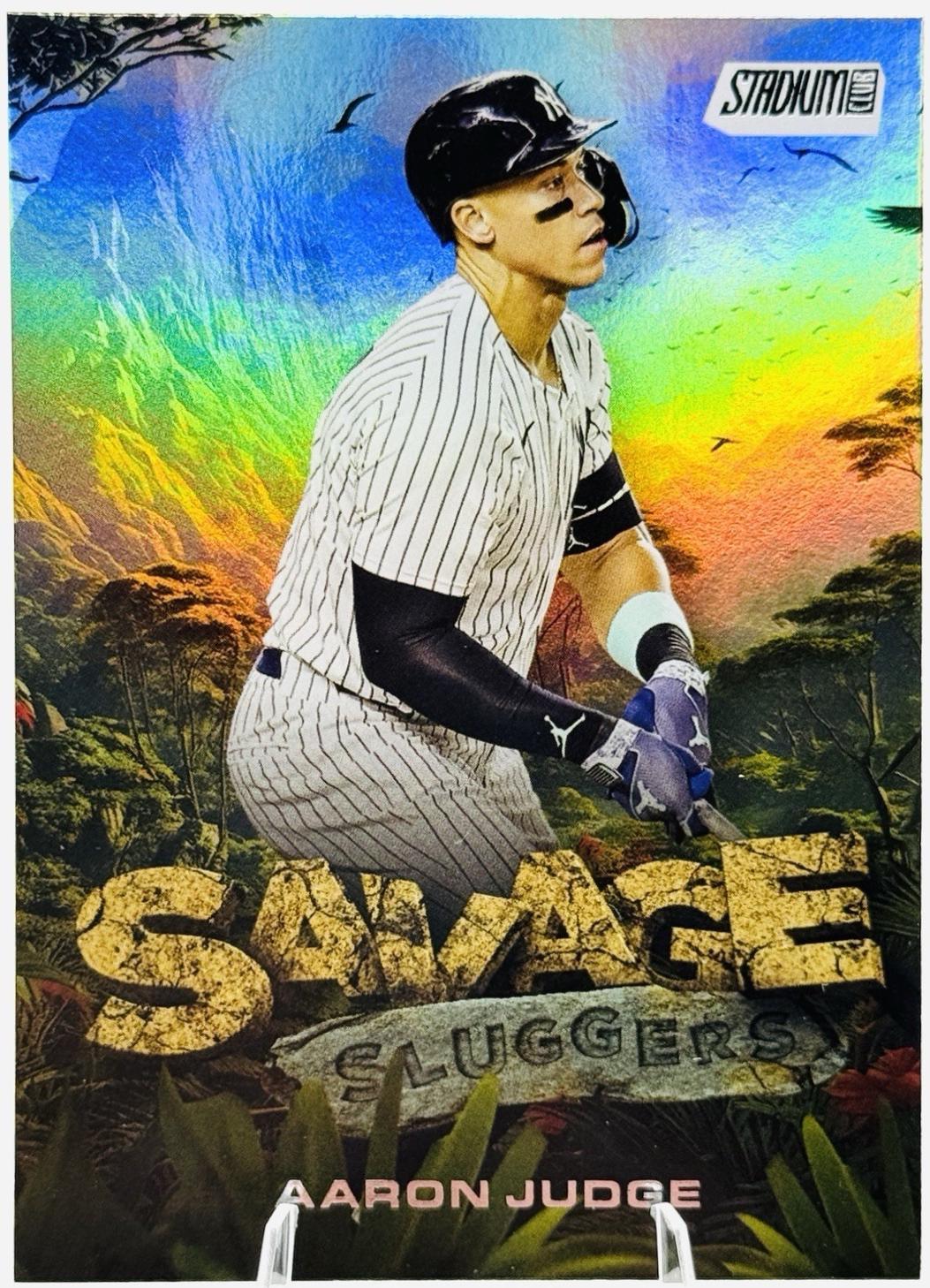 Aaron Judge [Gold Rainbow Foil] #SS-19