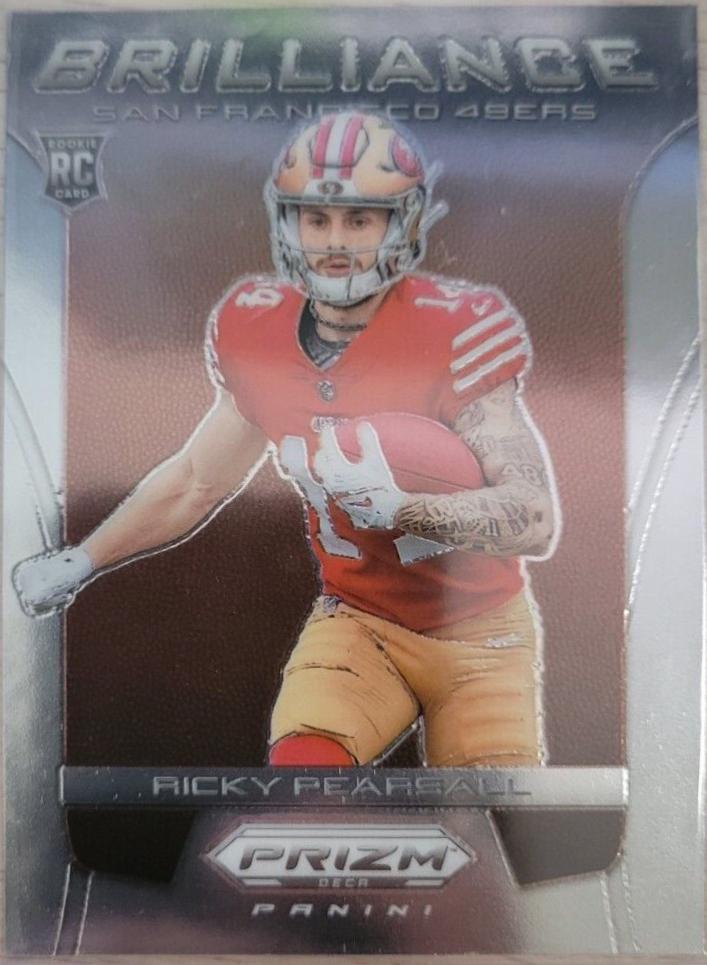 Ricky Pearsall #3 Football Cards 2024 Panini Prizm Deca Brilliance