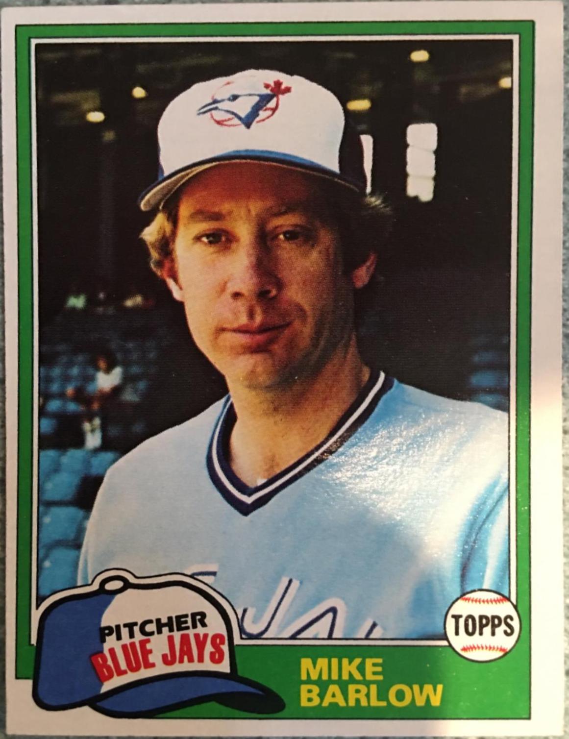 1981 Topps Mike Barlow #77 card
