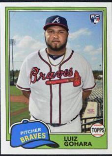 Luiz Gohara #207 Baseball Cards 2018 Topps Archives
