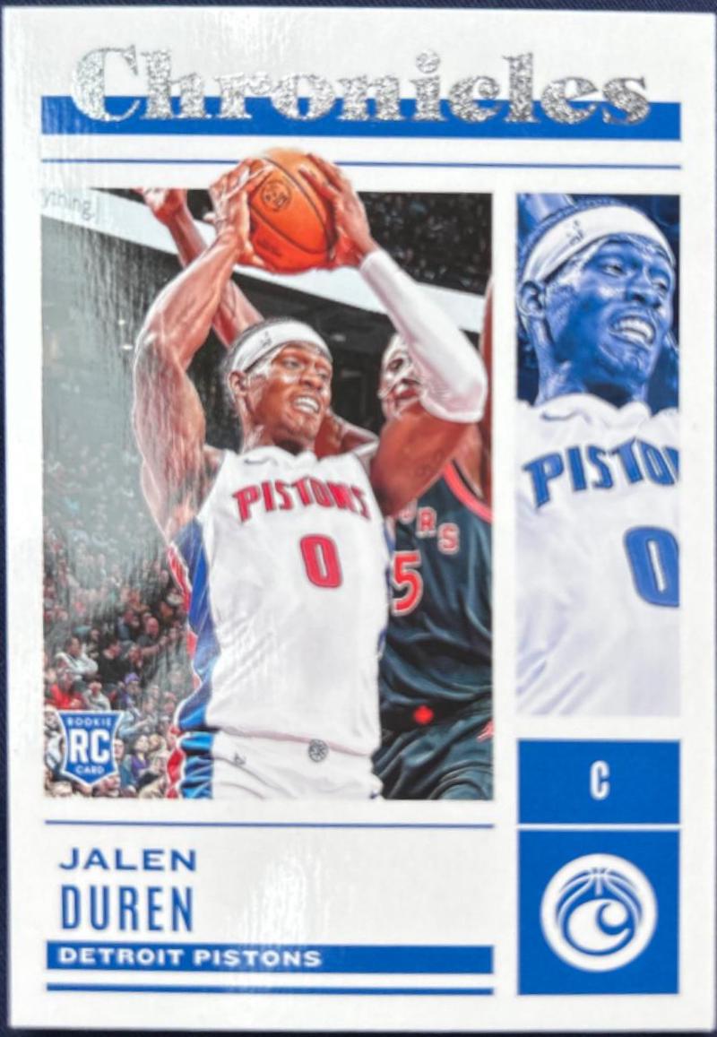 Jalen Duren #38 Basketball Cards 2022 Panini Chronicles