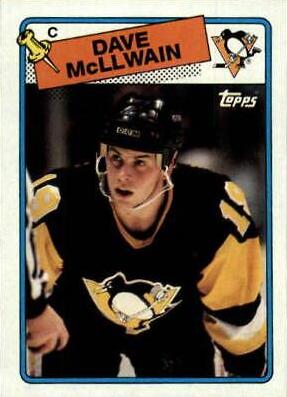 Dave McLlwain #132 Hockey Cards 1988 Topps