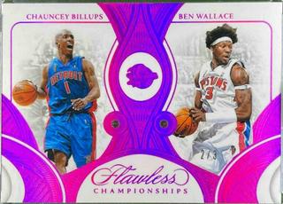 Chauncey Billups/Ben Wallace