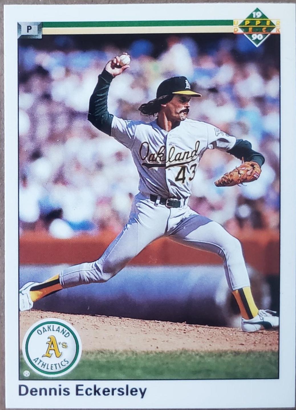 Dennis Eckersley #513 Baseball Cards 1990 Upper Deck