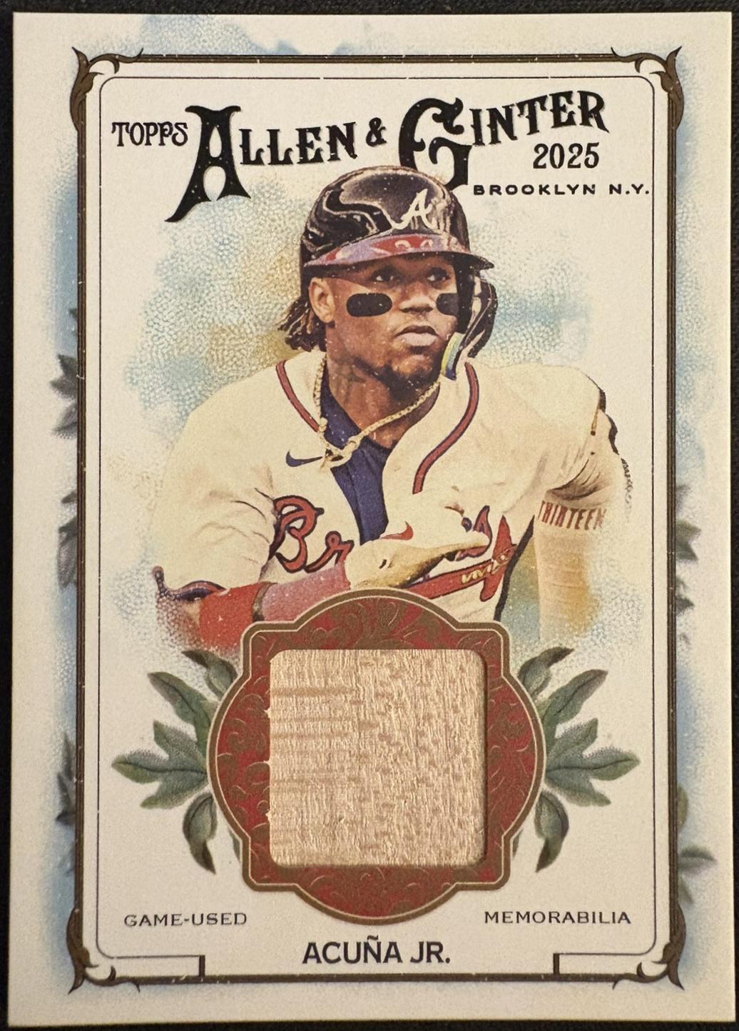 Ronald Acuna Jr. #AGR-RA Prices | 2025 Topps Allen and Ginter