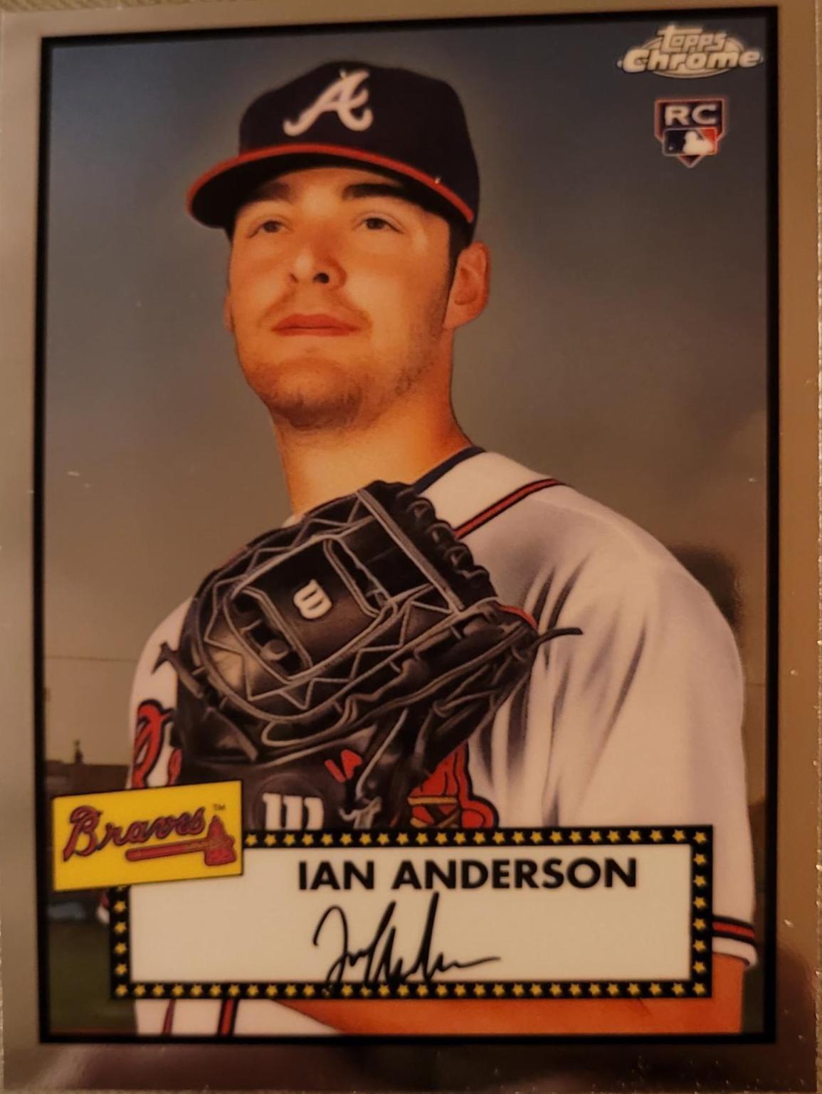 Ian Anderson #11 Baseball Cards 2021 Topps Chrome Platinum Anniversary