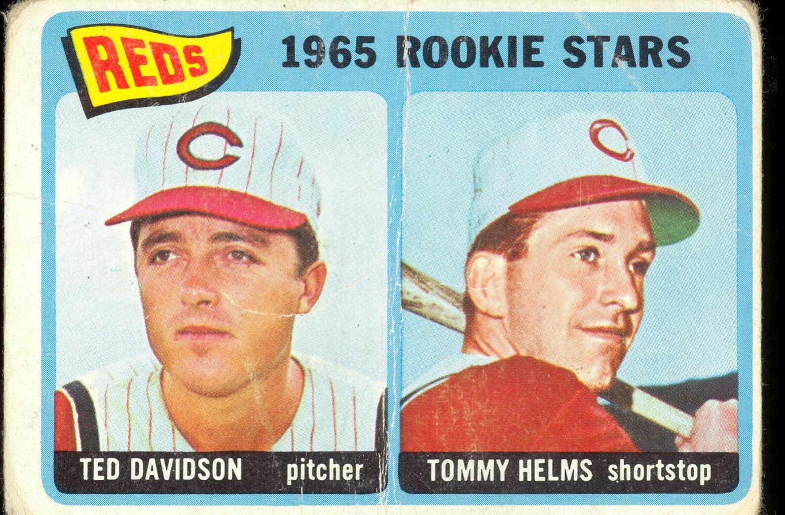 Reds Rookies #243 Baseball Cards 1965 Topps