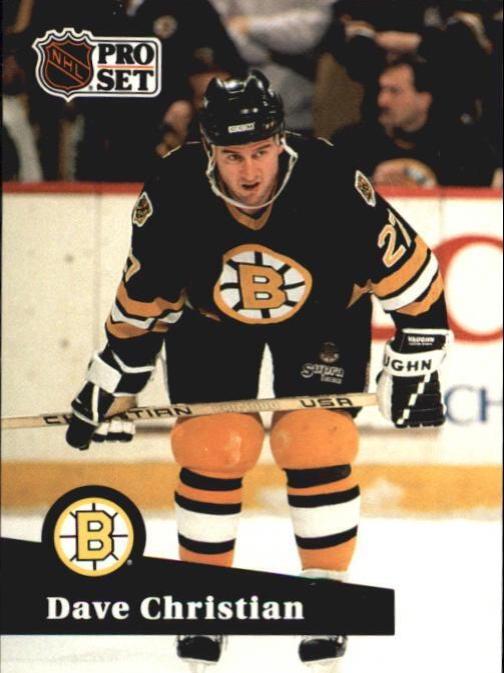 Dave Christian #11 Hockey Cards 1991 Pro Set