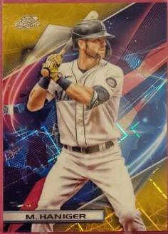 Mitch Haniger [Gold Interstellar Refractor] #156