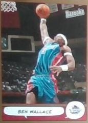 Ben Wallace #3 Basketball Cards 2005 Topps Bazooka Prices