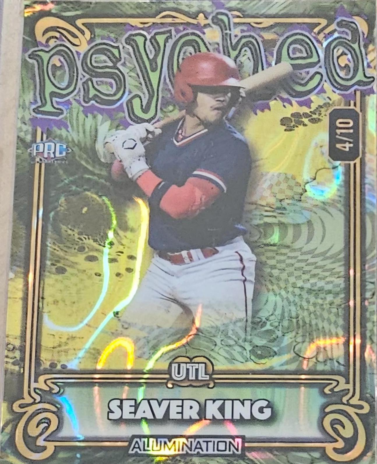 Seaver King #AP-SK 2024 Wild Card Alumination Just The Hits Baseball