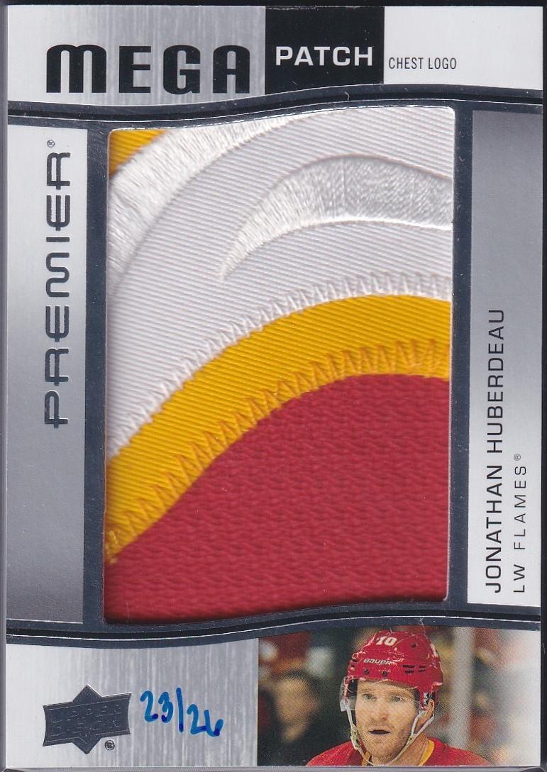 Jonathan Huberdeau #PMP-JH 2023 Upper Deck Premier Mega Patch Hockey