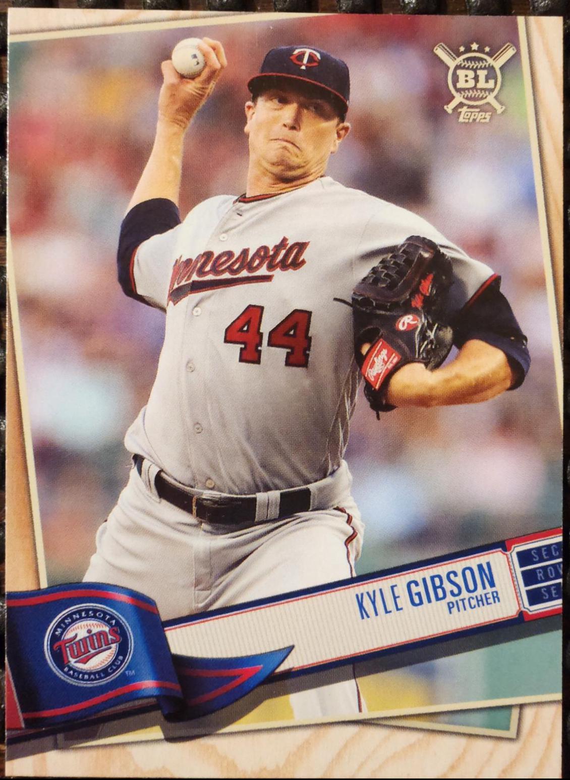 kyle gibson #38 Baseball Cards 2019 Topps Big League