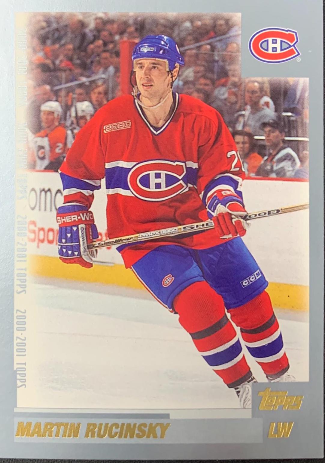 Martin Rucinsky #95 Hockey Cards 2000 Topps