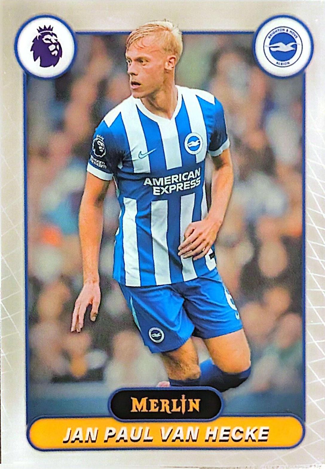 Jan Paul van Hecke #47 2026 Topps Merlin Premier League