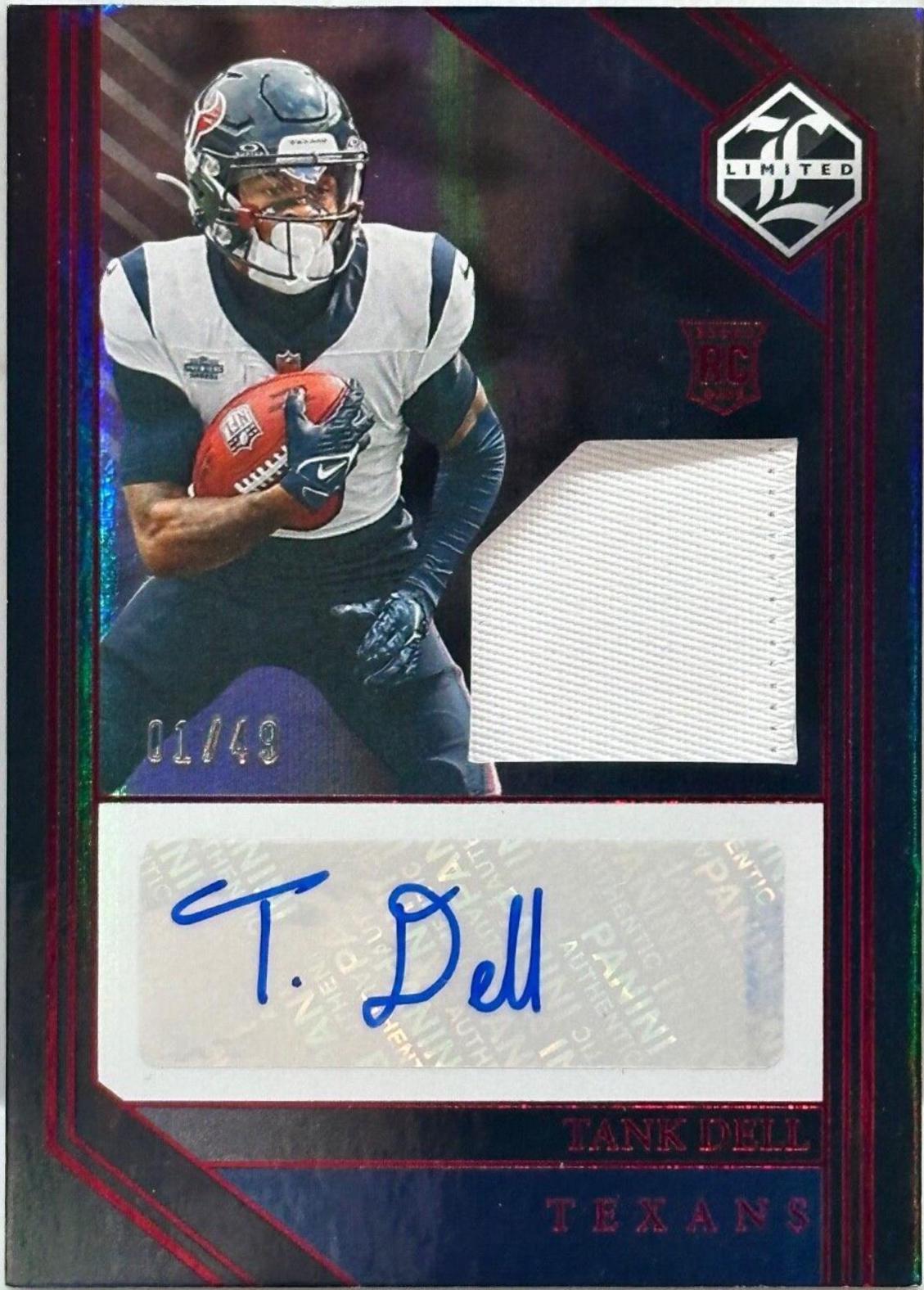 Tank Dell [Ruby Spotlight Rookie Patch Autograph] #135