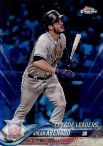 Nolan Arenado #192 2018 Topps Chrome Sapphire Baseball