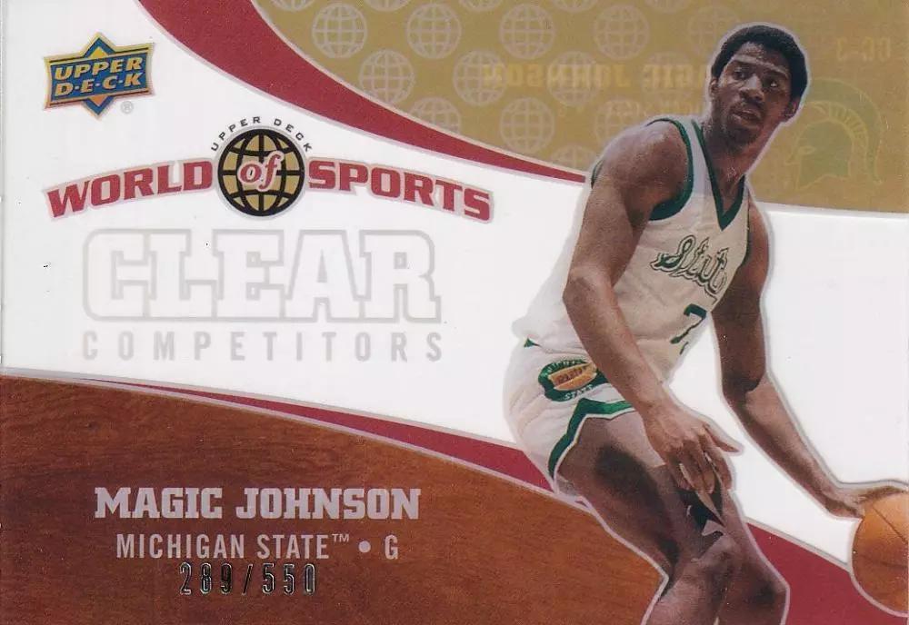 Magic Johnson #CC-3 Basketball Cards 2010 Upper Deck World of Sports
