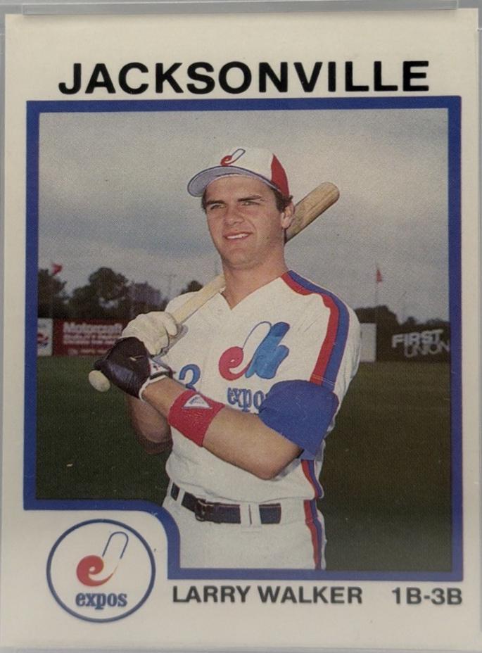 Larry Walker #429 1987 ProCards Baseball