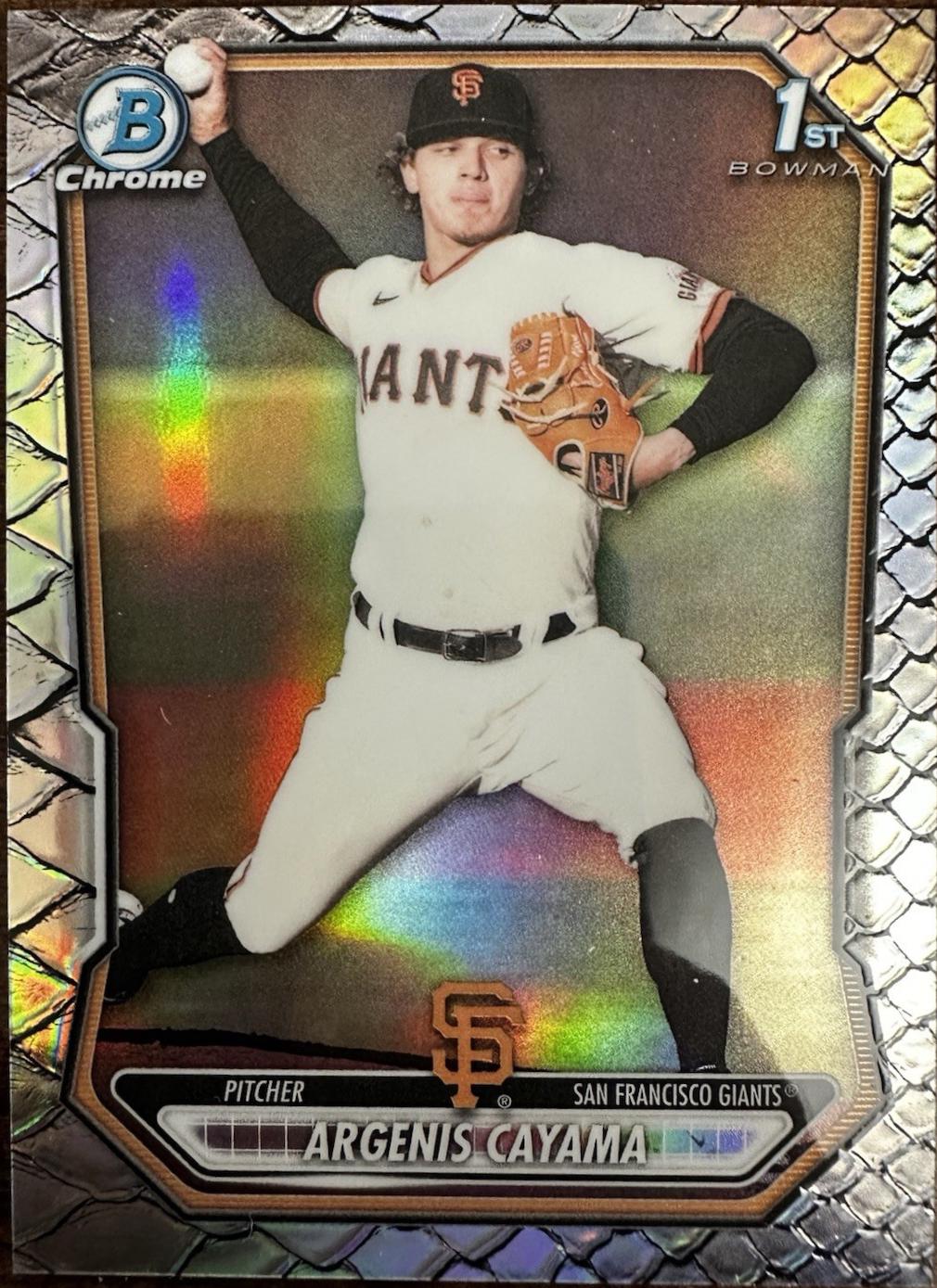 2026 Argenis Cayama [Reptilian Refractor] #BCP-114
