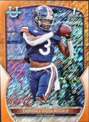 Dontayvion Wicks [Orange Shimmer] #96