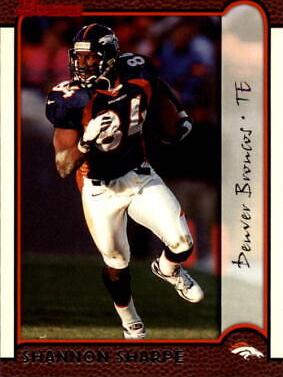 Shannon Sharpe #133 1999 Bowman Football