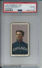 Patsy Dougherty [Portrait] Baseball Cards 1909 T206 Piedmont 150 Prices