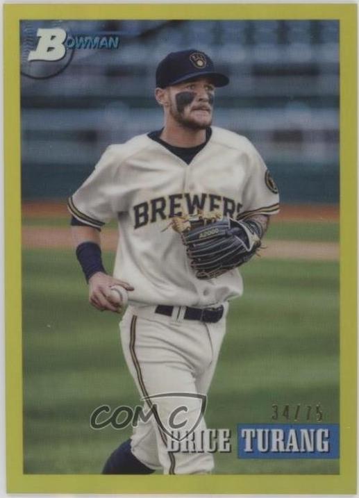 Brice Turang [Chrome Prospect Yellow] #176