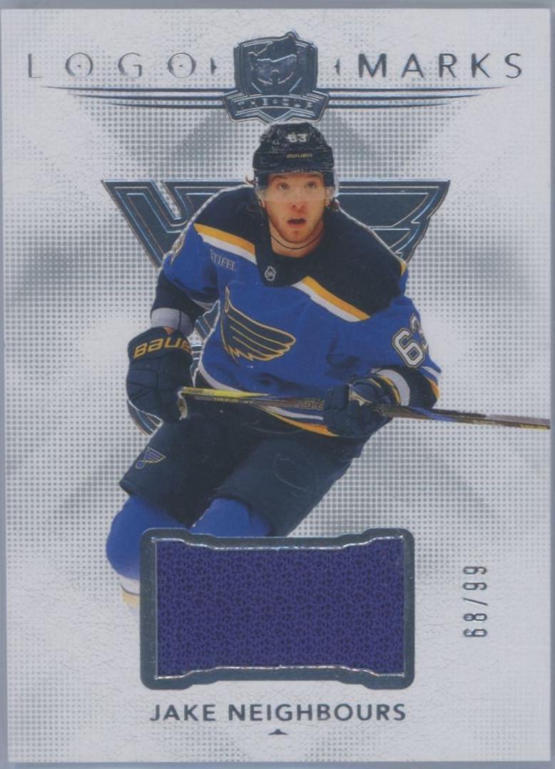 Jake Neighbours #LM-JN 2024 Upper Deck The Cup Logomarks Jersey Hockey