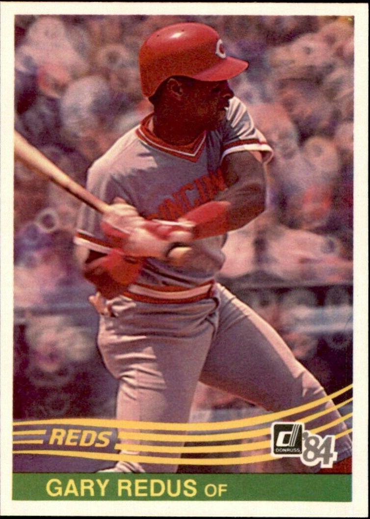 Gary Redus #184 Baseball Cards 1984 Donruss