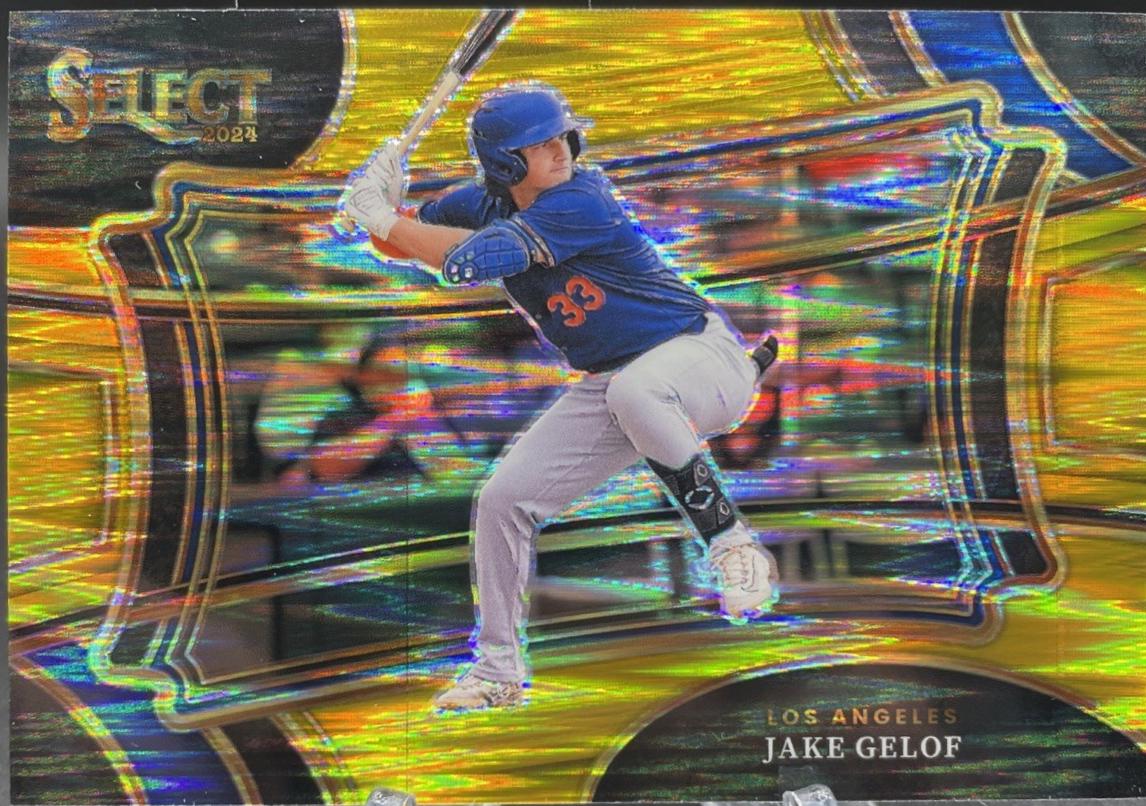 Jake Gelof [Gold Flash Prizm] #39 Prices | 2024 Panini Select Diamond ...