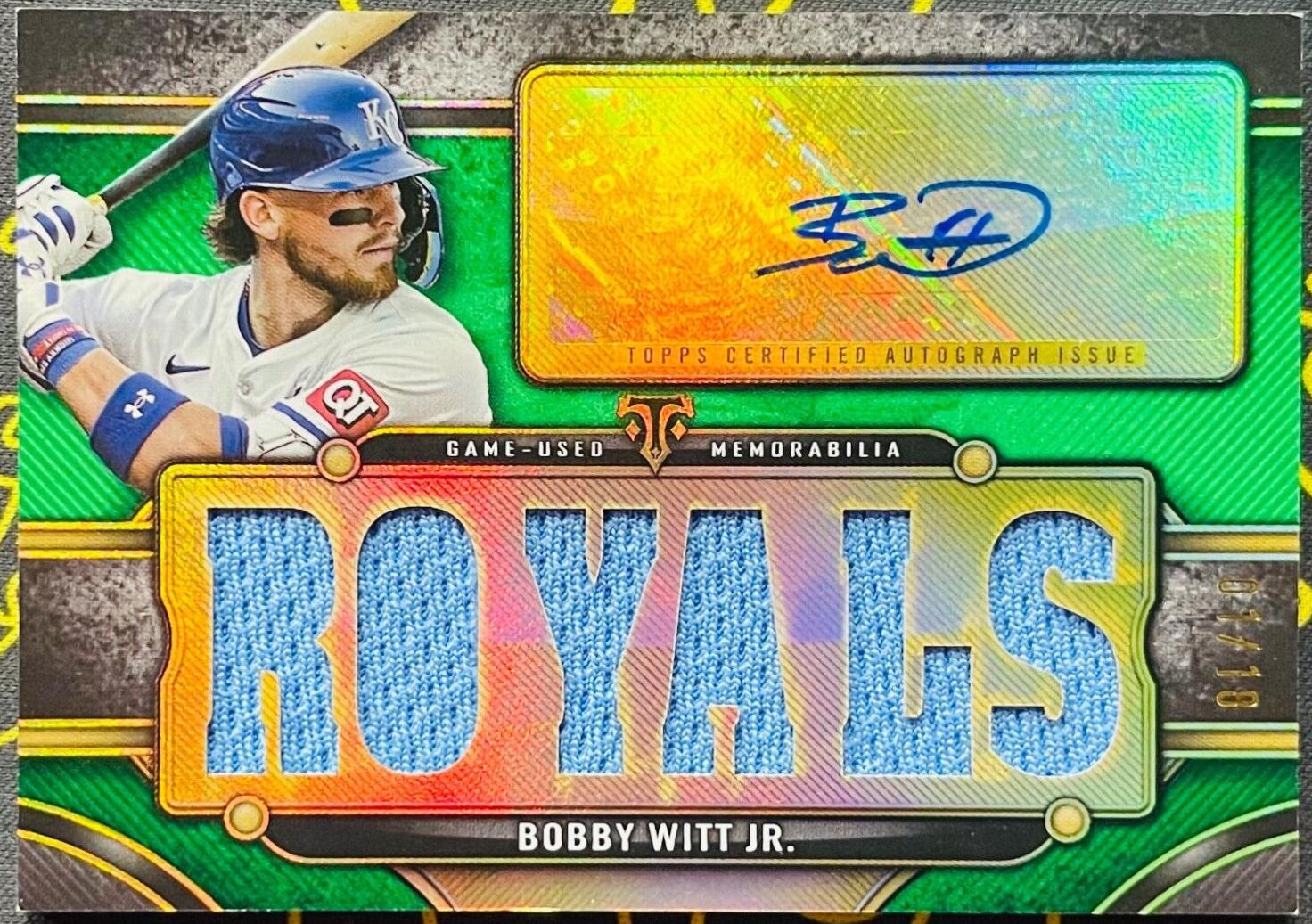 Bobby Witt Jr. [Emerald] #TTAR-BWJ3