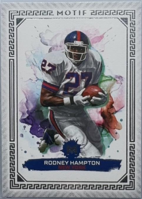 Rodney Hampton #66 2023 Topps Motif Football