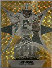 Josh Jacobs [Reactive Yellow] #EP-JJ Prices | 2024 Panini Mosaic