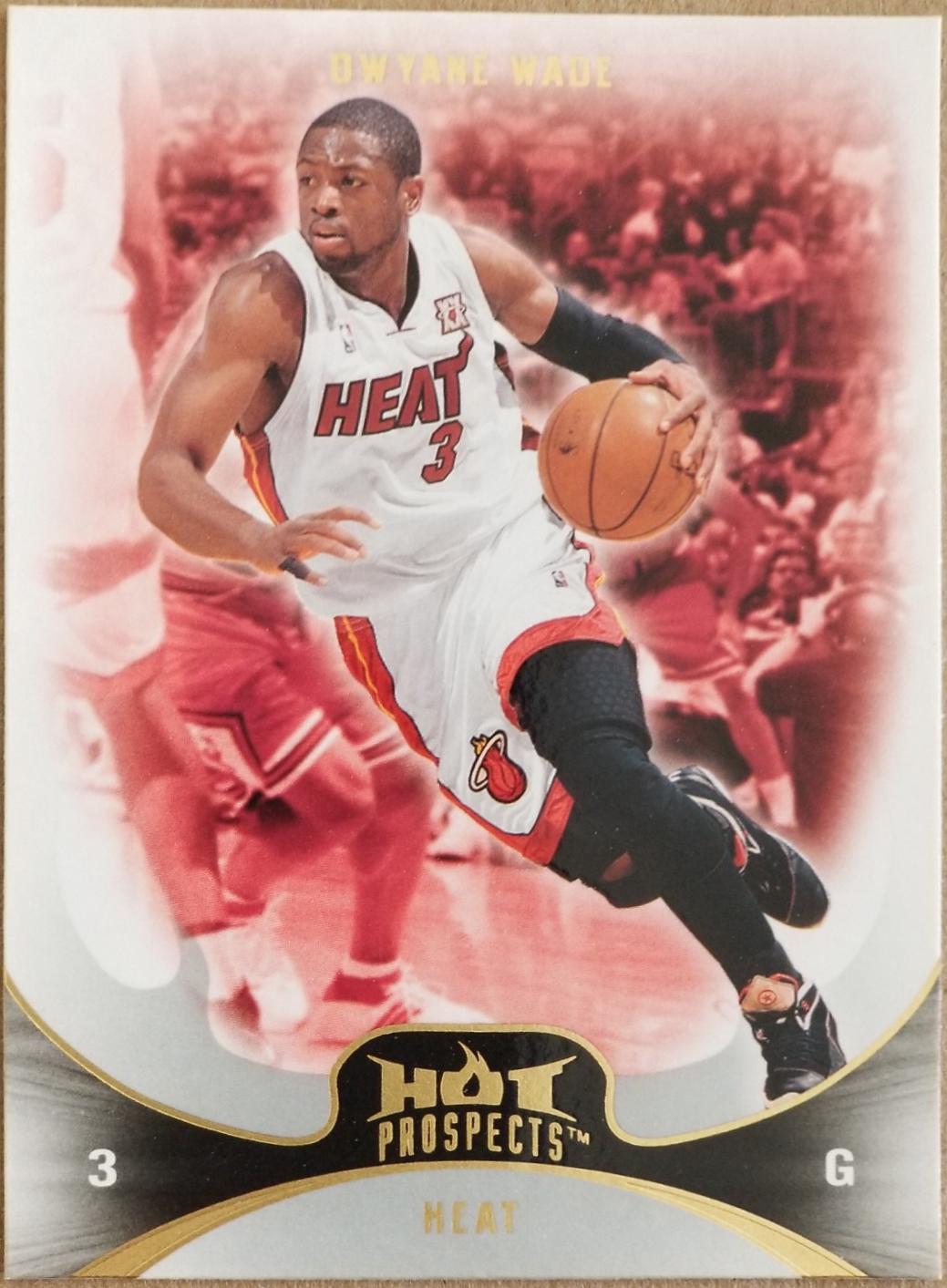Dwyane Wade #81 2008-09 Fleer Hot Prospects Basketball