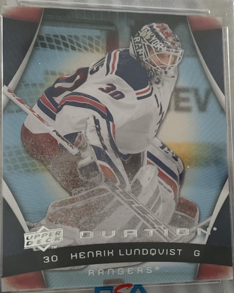 Henrik Lundqvist #88 2009 Upper Deck Ovation Hockey