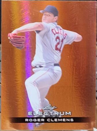Roger Clemens #60 2024 Leaf Electrum Baseball