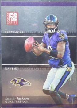 Lamar Jackson #3 Football Cards 2023 Panini Donruss Elite 2003