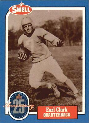 Dutch Clark #29 Football Cards 1988 Swell Greats