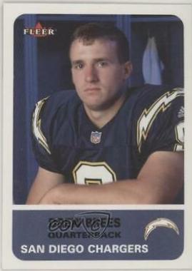 Drew Brees #8 Football Cards 2002 Fleer