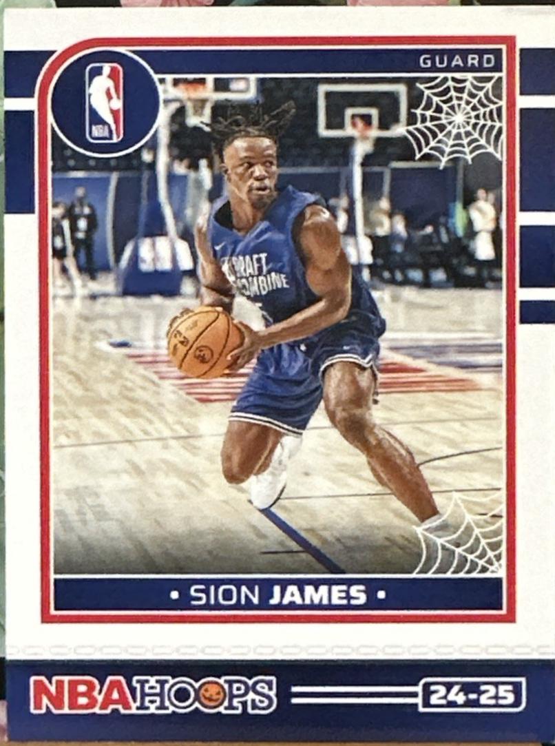 Sion James #20 2024 Panini Haunted Hoops Extended Basketball
