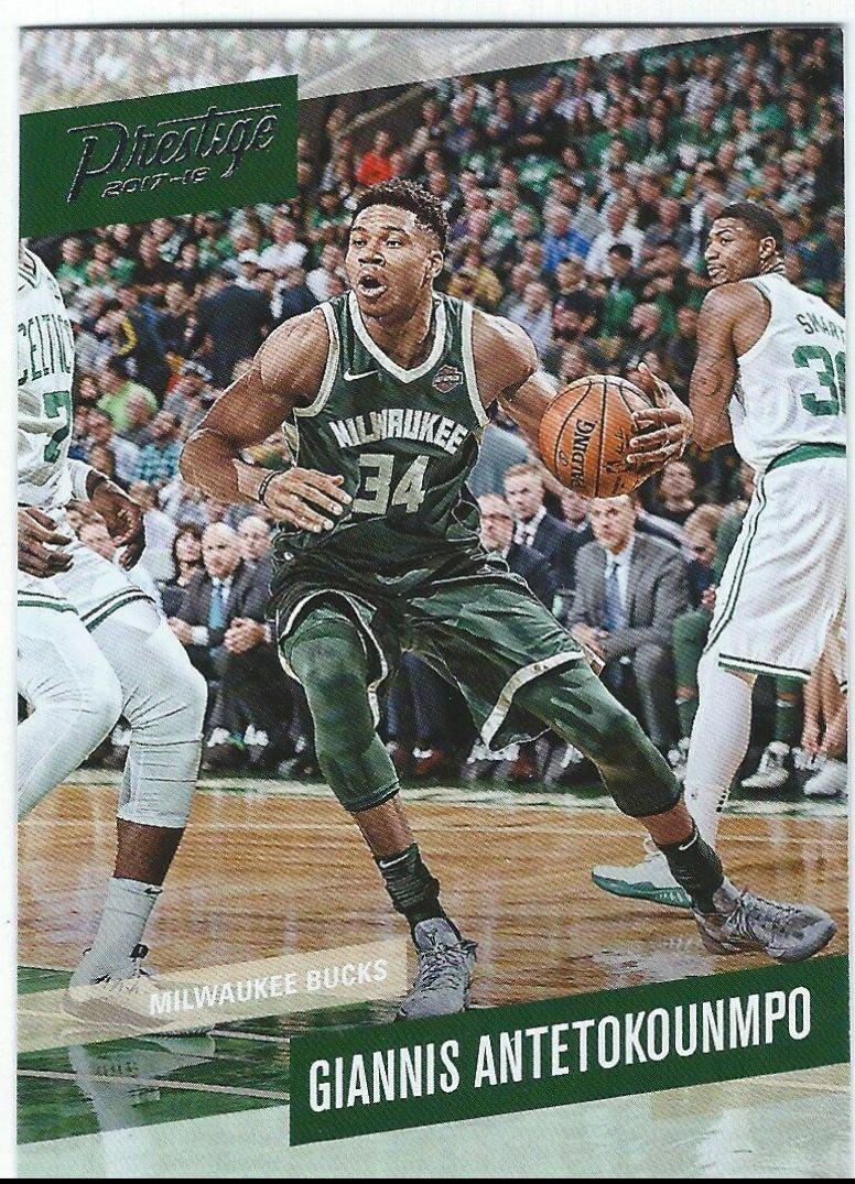 Giannis Antetokounmpo #6 Basketball Cards 2017 Panini Prestige