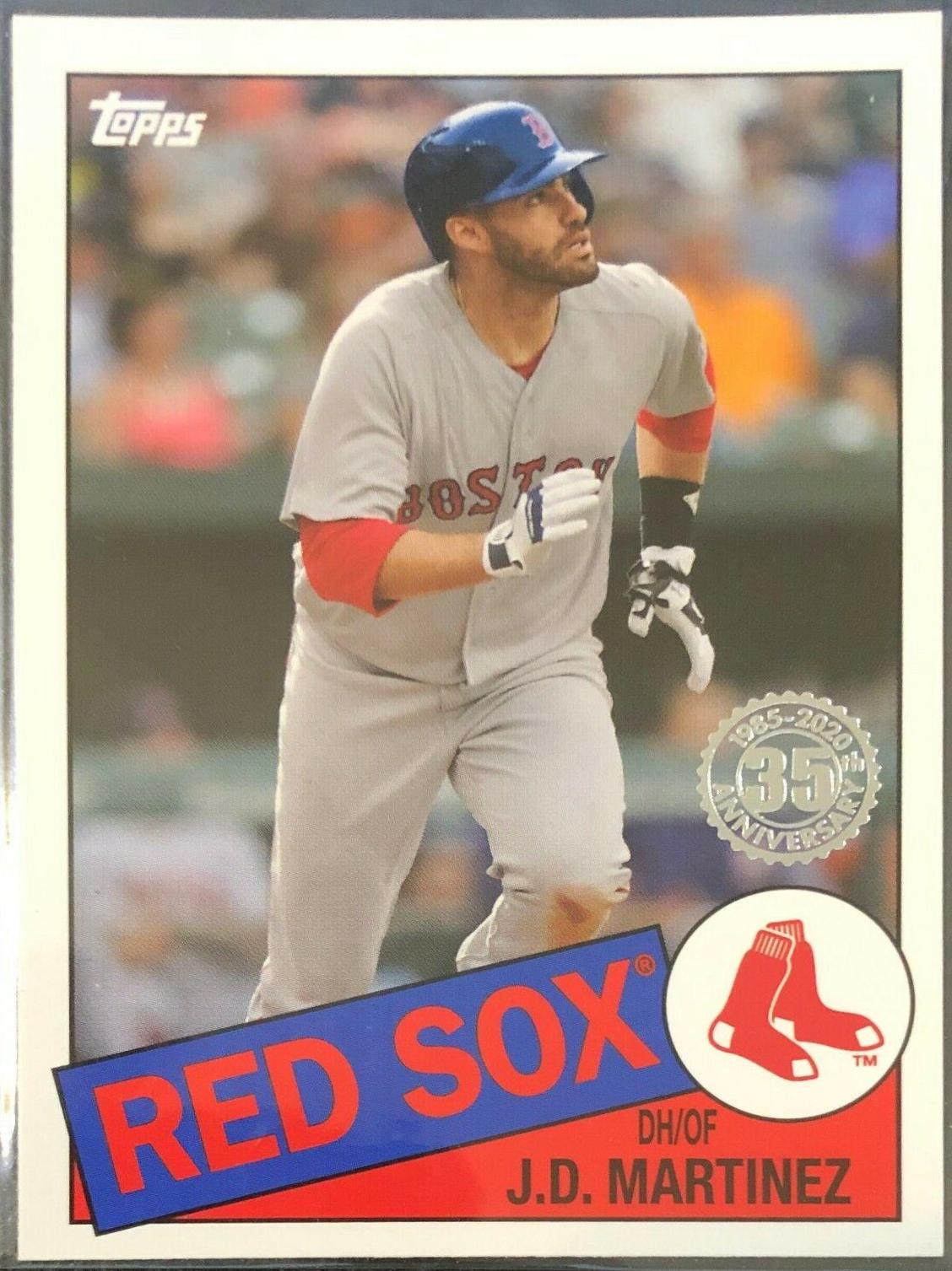 J.D. Martinez #85-16 Baseball Cards 2020 Topps 1985 35th Anniversary