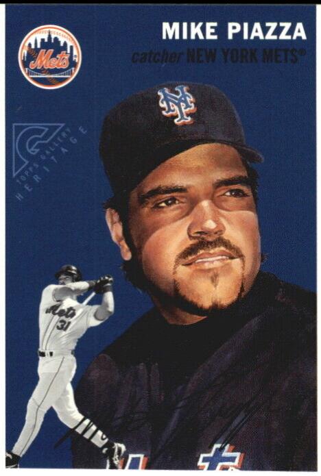 Mike Piazza #TGH4 Baseball Cards 2000 Topps Gallery Heritage