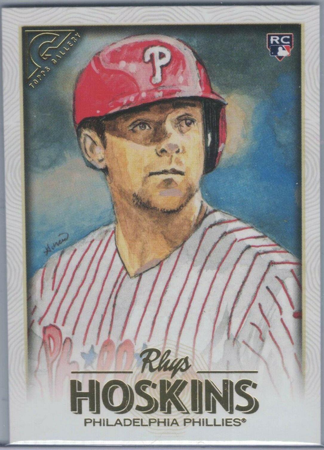 Rhys Hoskins #133 Baseball Cards 2018 Topps Gallery
