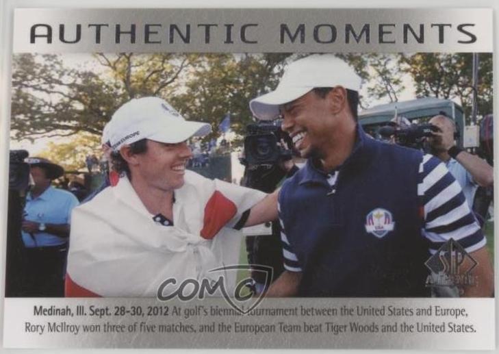 Rory McIlroy / Tiger Woods [Authentic Moments Autograph] #75