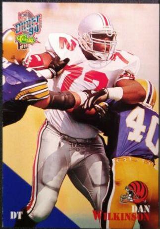 Dan Wilkinson #13 Football Cards 1994 Classic