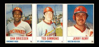 Dan Driessen, Jerry Remy, Ted Simmons
