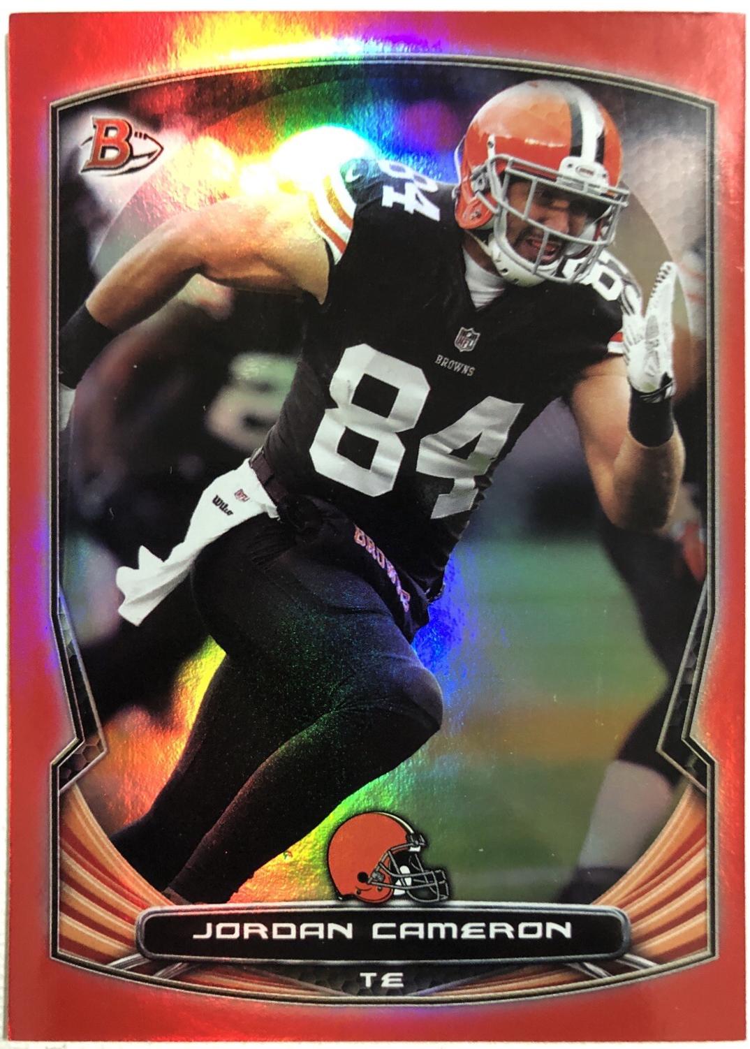 Jordan Cameron #72 2014 Bowman Football